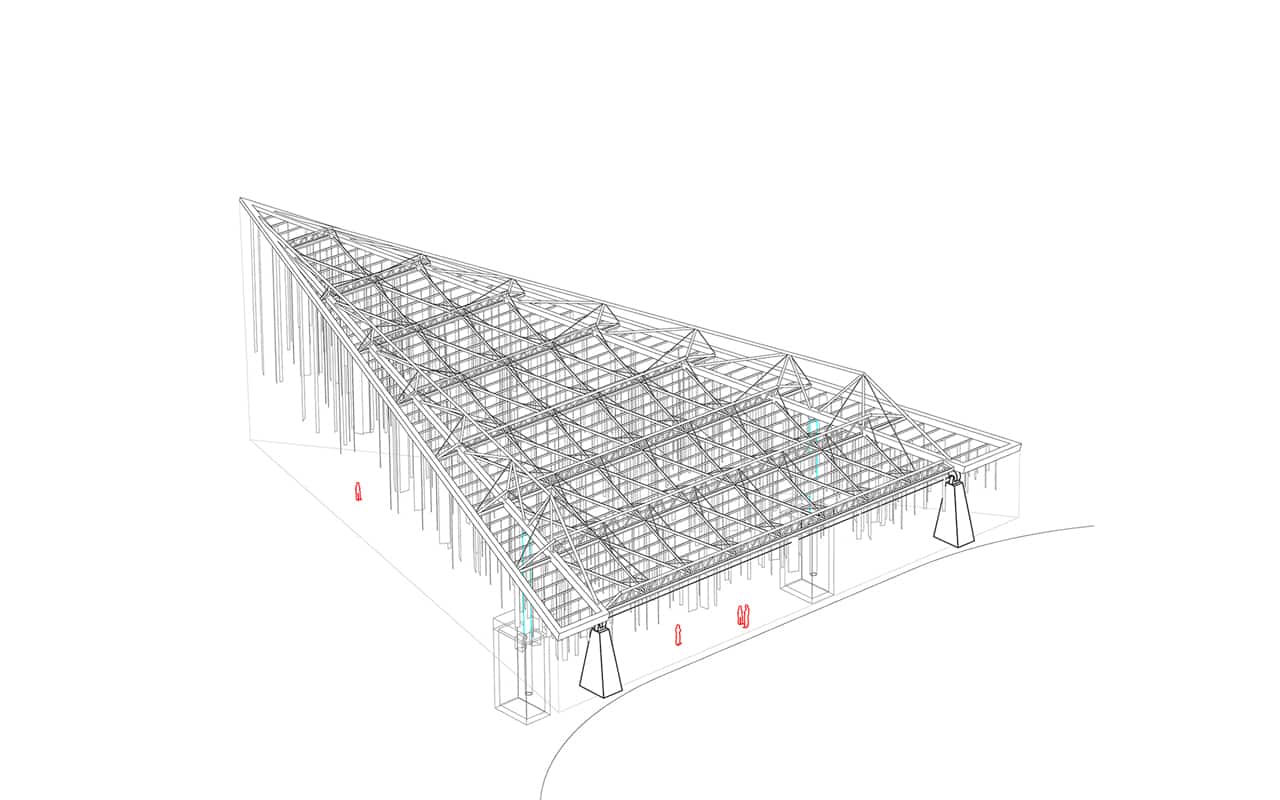 MOBILE AWNING PAVILLON 6 . Parc des expositions de la Porte de Versailles, Paris