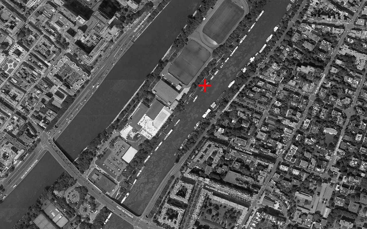 PÉNICHE N . Île de Puteaux