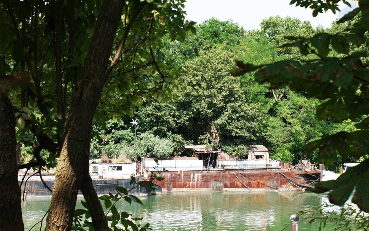 PÉNICHE N . Île de Puteaux
