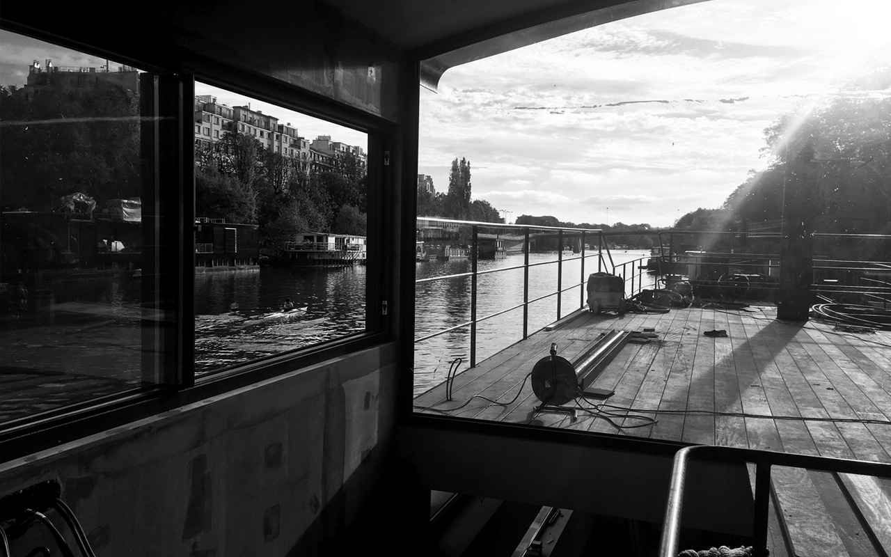 PÉNICHE N . Île de Puteaux