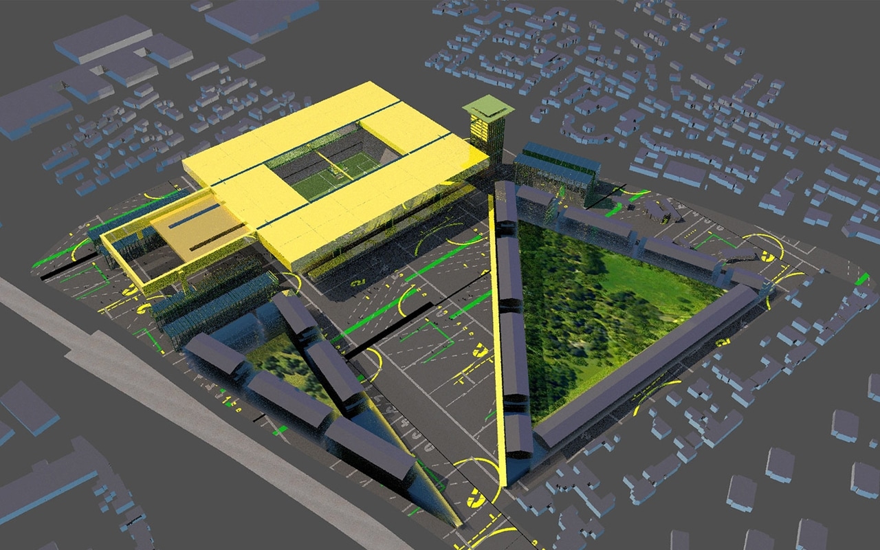 YELLOPARK STADIUM . Nantes